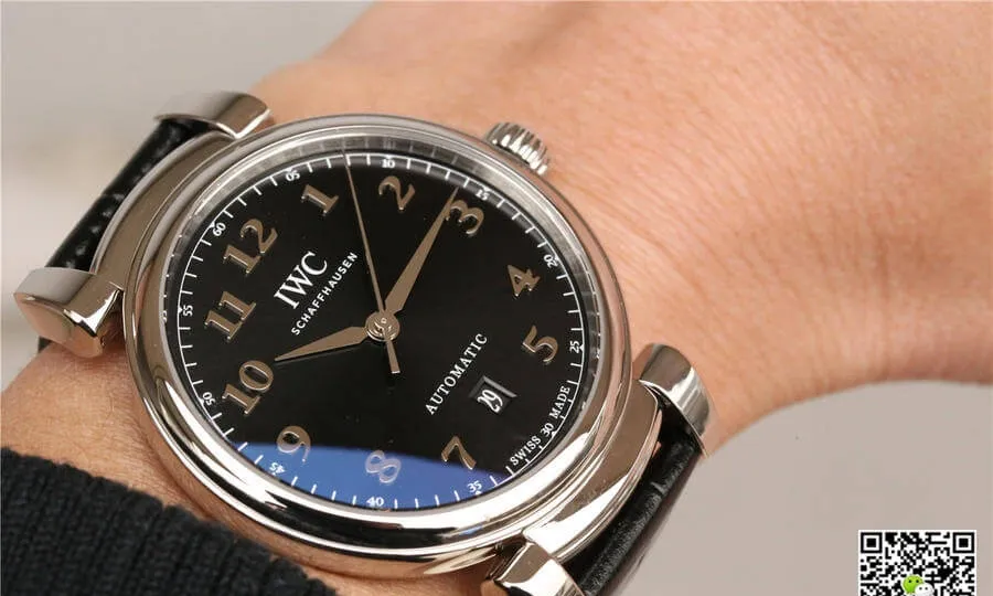 IWC Da Vinci IW356601 MKS Factory 1:1 Best Edition Replica Watch Black Strap