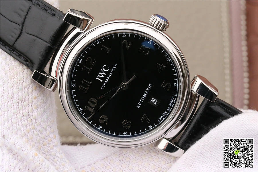 IWC Da Vinci IW356601 MKS Factory 1:1 Best Edition Replica Watch Black Strap