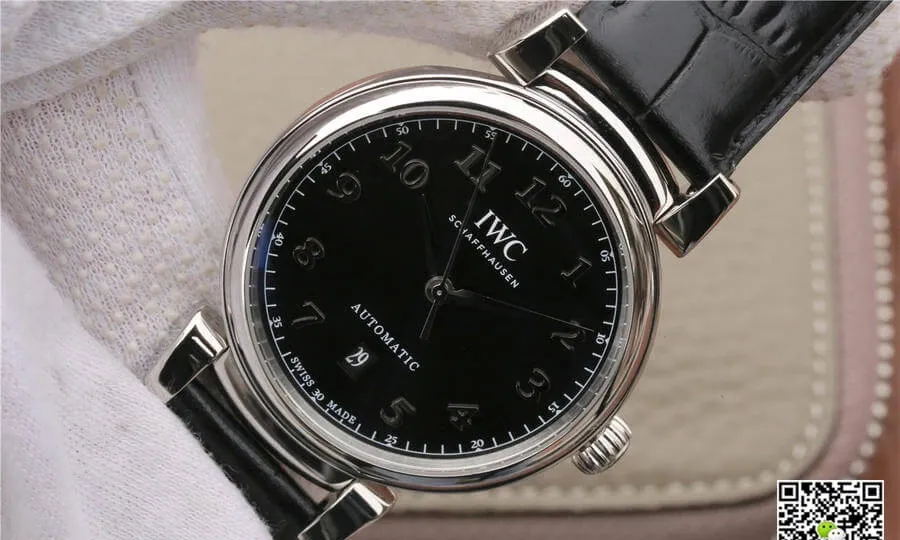 IWC Da Vinci IW356601 MKS Factory 1:1 Best Edition Replica Watch Black Strap