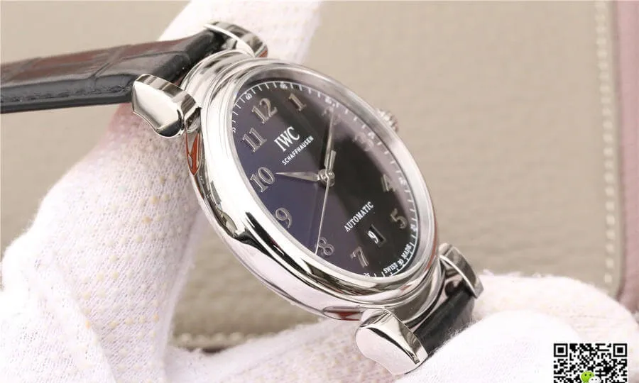 IWC Da Vinci IW356601 MKS Factory 1:1 Best Edition Replica Watch Black Strap