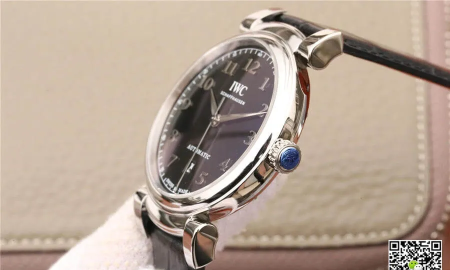 IWC Da Vinci IW356601 MKS Factory 1:1 Best Edition Replica Watch Black Strap