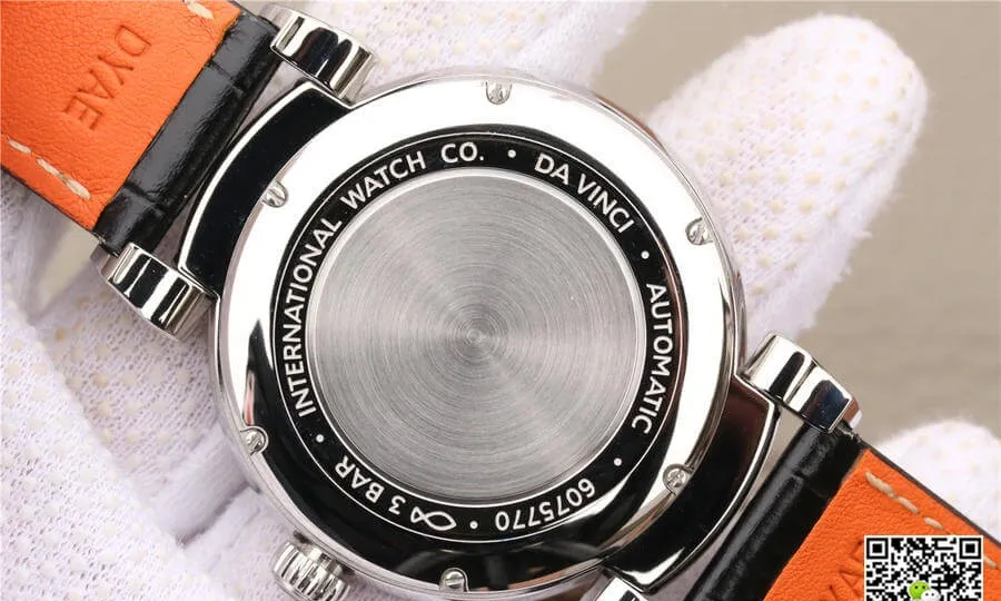 IWC Da Vinci IW356601 MKS Factory 1:1 Best Edition Replica Watch Black Strap