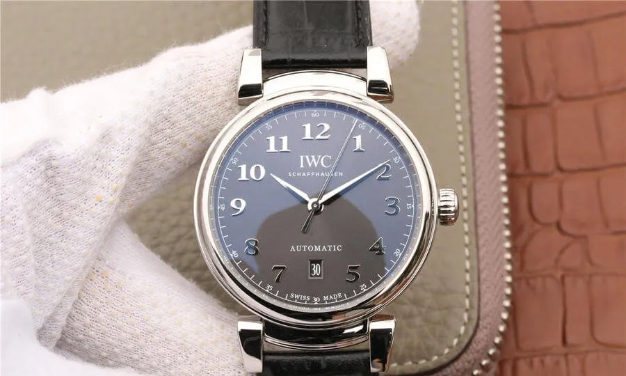IWC Da Vinci IW356602 MKS Factory 1:1 Best Edition Replica Watch Black Strap