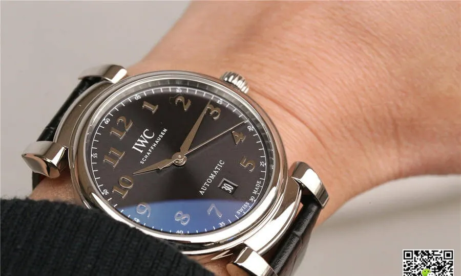 IWC Da Vinci IW356602 MKS Factory 1:1 Best Edition Replica Watch Black Strap