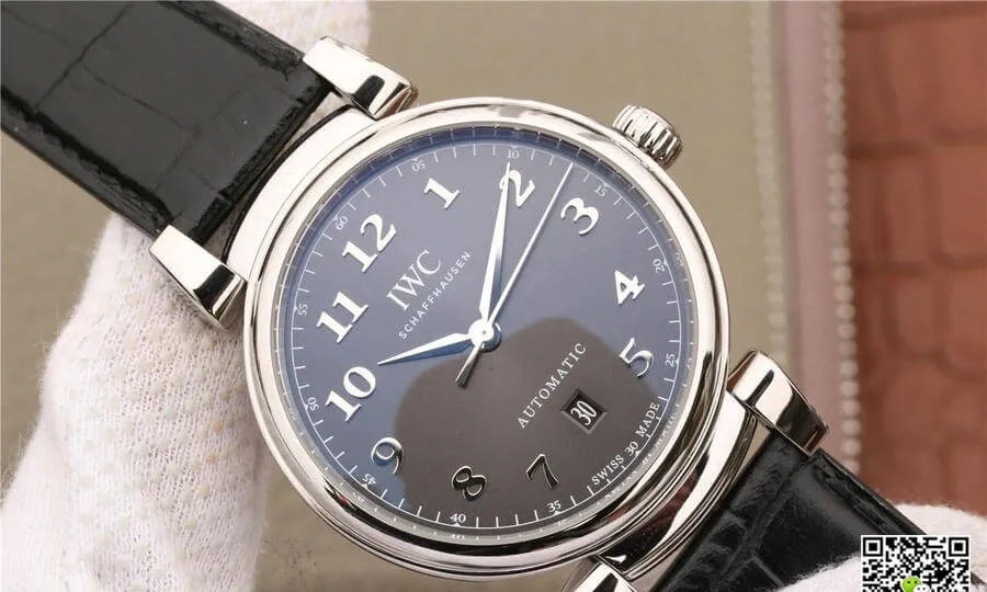 IWC Da Vinci IW356602 MKS Factory 1:1 Best Edition Replica Watch Black Strap