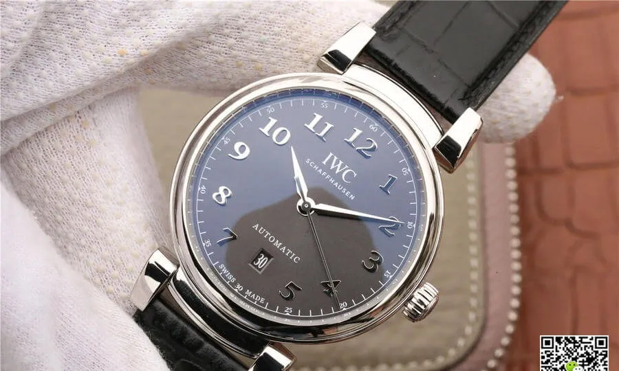 IWC Da Vinci IW356602 MKS Factory 1:1 Best Edition Replica Watch Black Strap