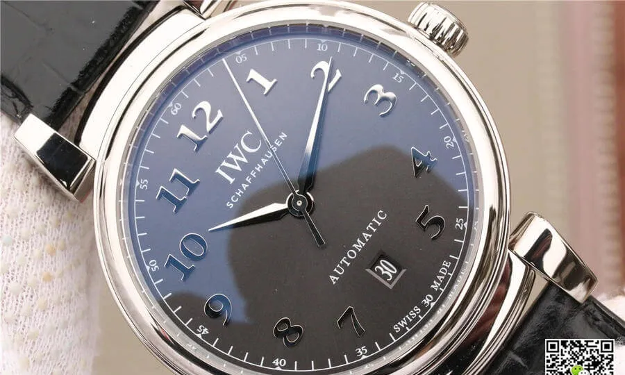 IWC Da Vinci IW356602 MKS Factory 1:1 Best Edition Replica Watch Black Strap