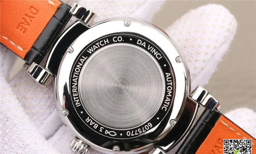 IWC Da Vinci IW356602 MKS Factory 1:1 Best Edition Replica Watch Black Strap