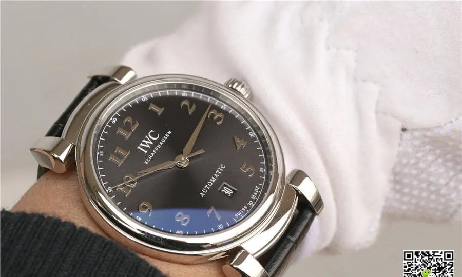IWC Da Vinci IW356602 MKS Factory 1:1 Best Edition Replica Watch Black Strap