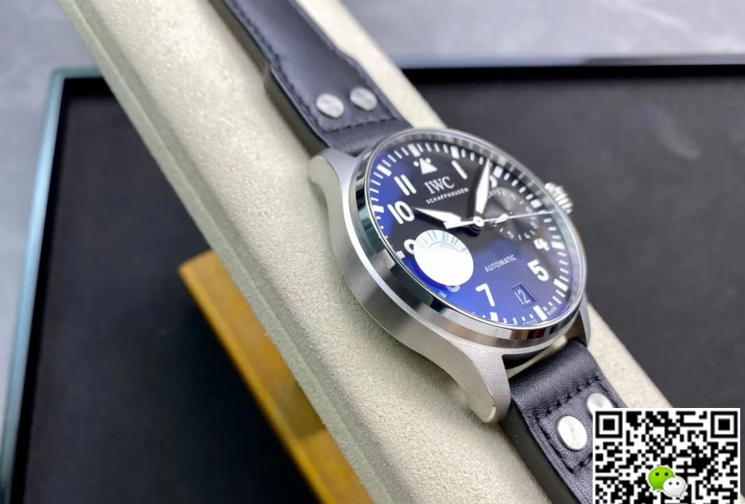 IWC Pilot 46MM ZF Factory 1:1 Best Edition Replica Watch Black Dial