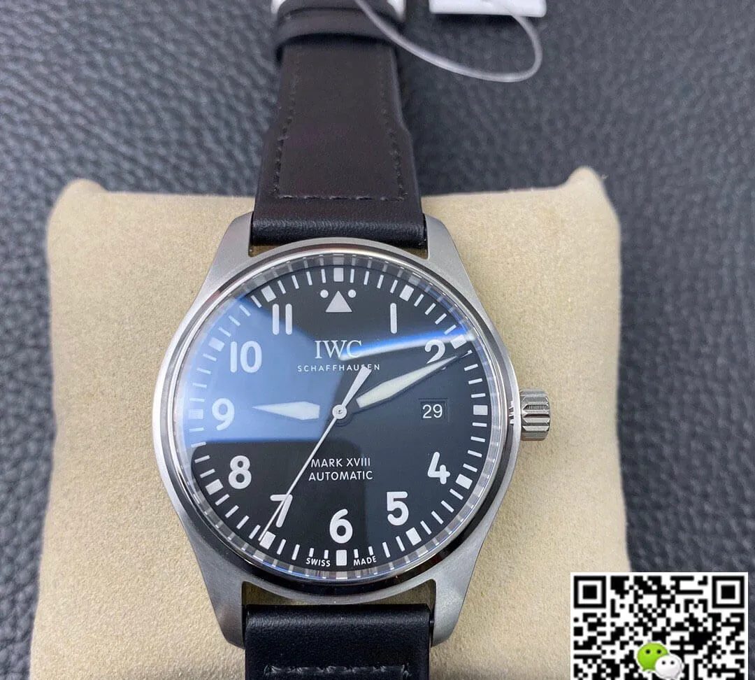 IWC Pilot IW327001 V7 Factory 1:1 Best Edition Replica Watch Leather Strap