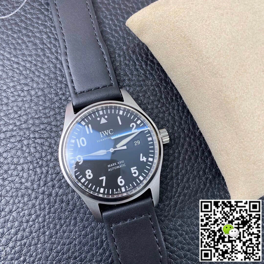 IWC Pilot IW327001 V7 Factory 1:1 Best Edition Replica Watch Leather Strap
