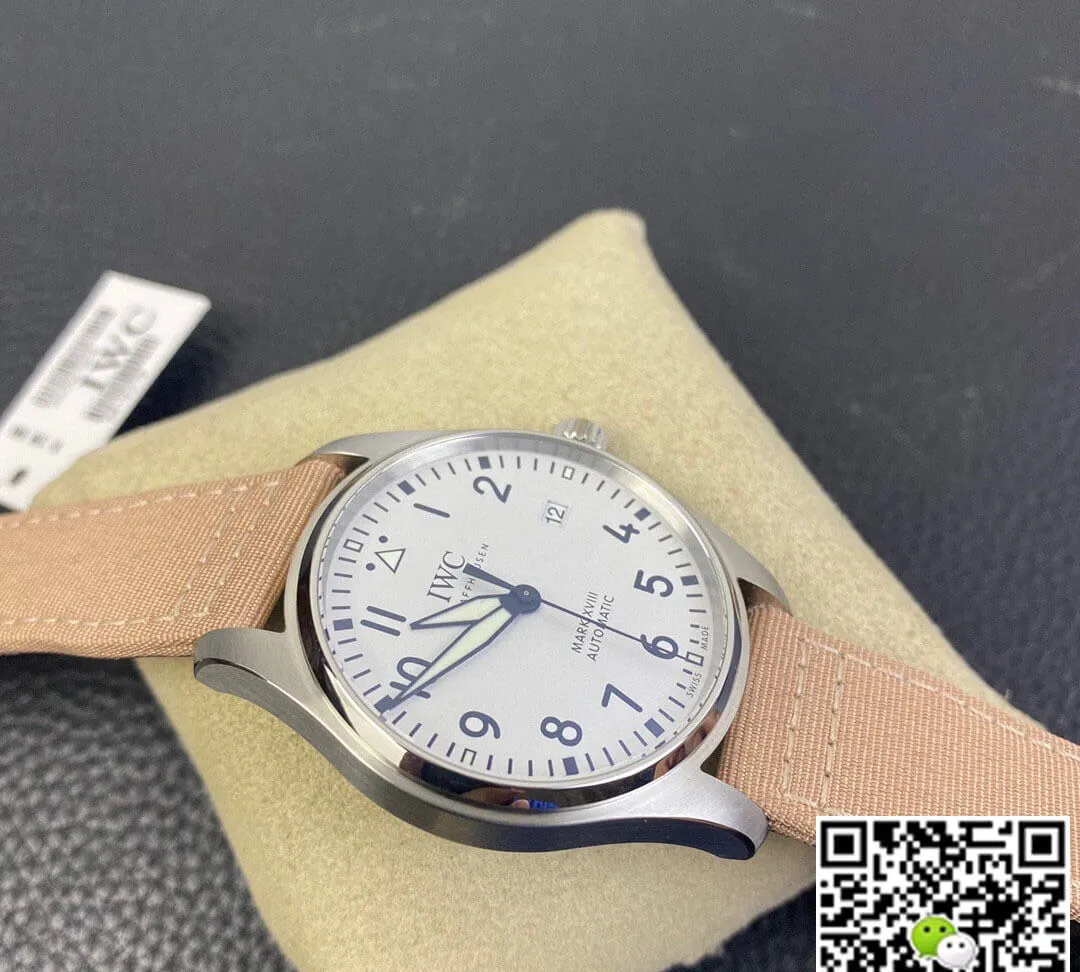 IWC Pilot IW327002 V7 Factory 1:1 Best Edition Replica Watch Diamond-Set Bezel