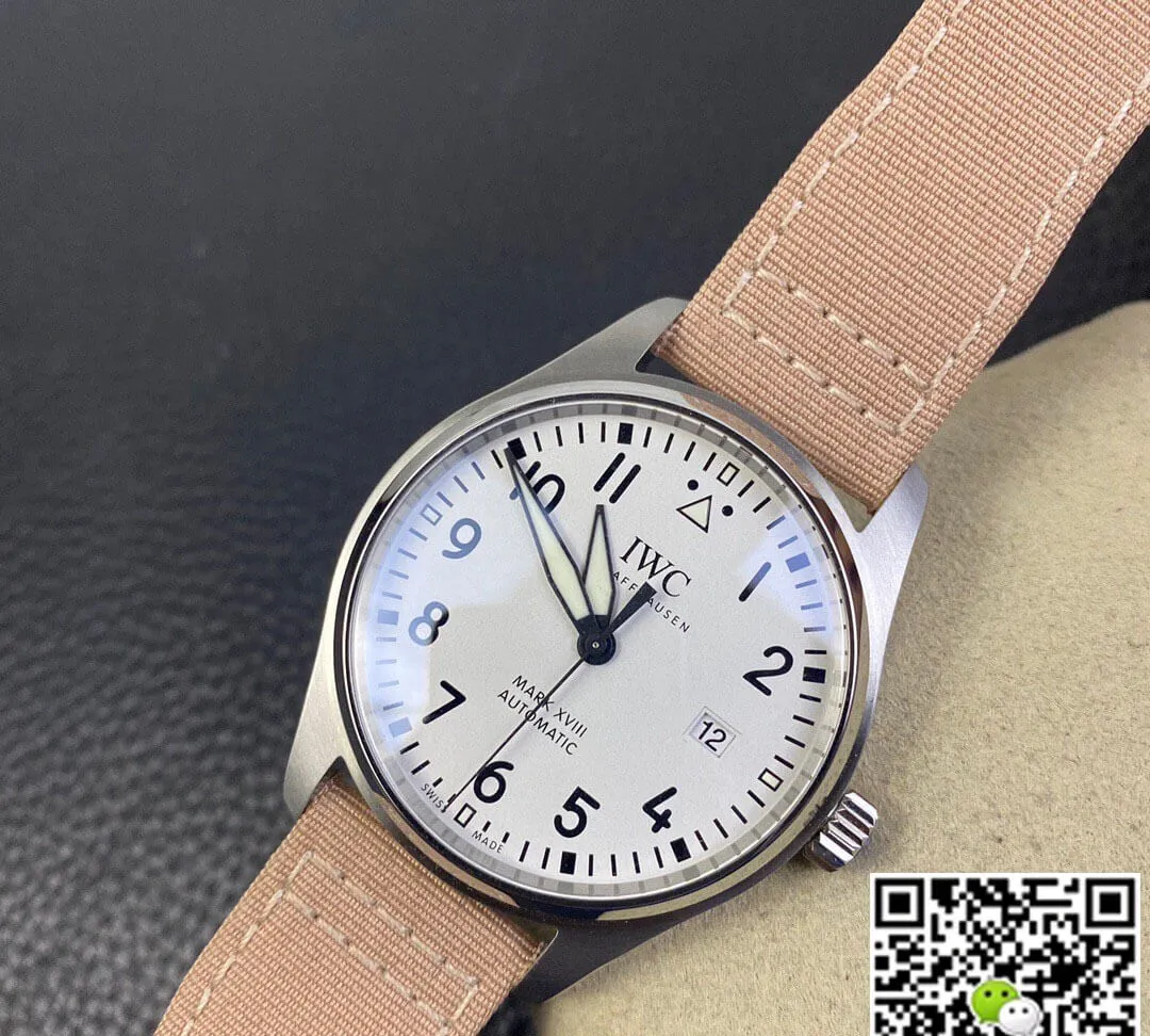 IWC Pilot IW327002 V7 Factory 1:1 Best Edition Replica Watch Diamond-Set Bezel
