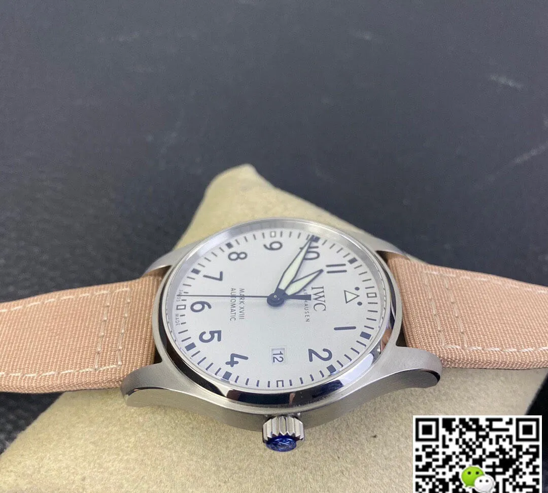 IWC Pilot IW327002 V7 Factory 1:1 Best Edition Replica Watch Diamond-Set Bezel