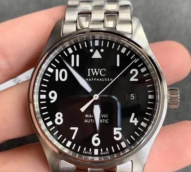 IWC Pilot IW327011 V7 Factory 1:1 Best Edition Replica Watch Stainless Steel