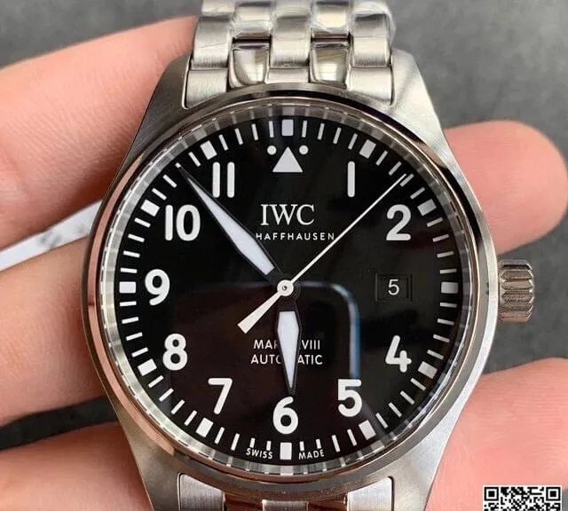 IWC Pilot IW327011 V7 Factory 1:1 Best Edition Replica Watch Stainless Steel