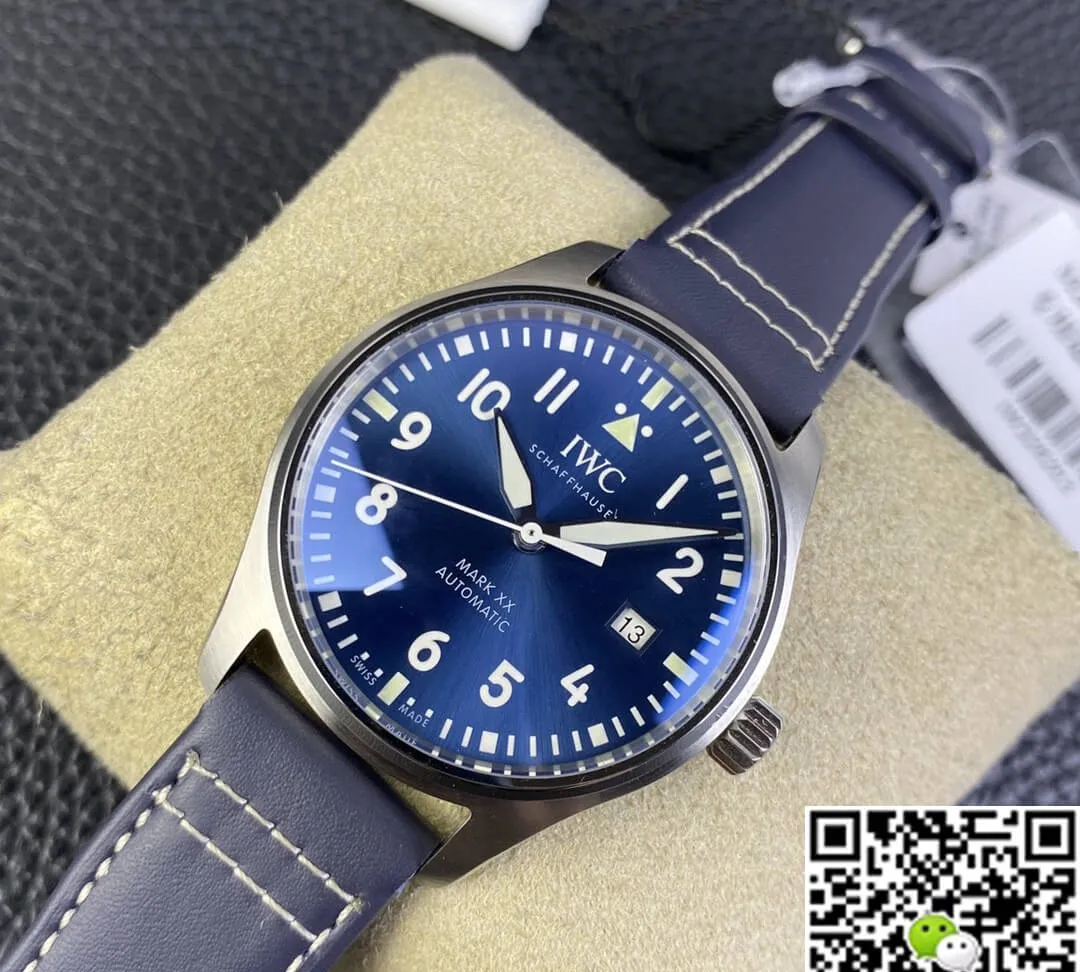 IWC Pilot IW328203 M+ Factory 1:1 Best Edition Replica Watch Blue Strap
