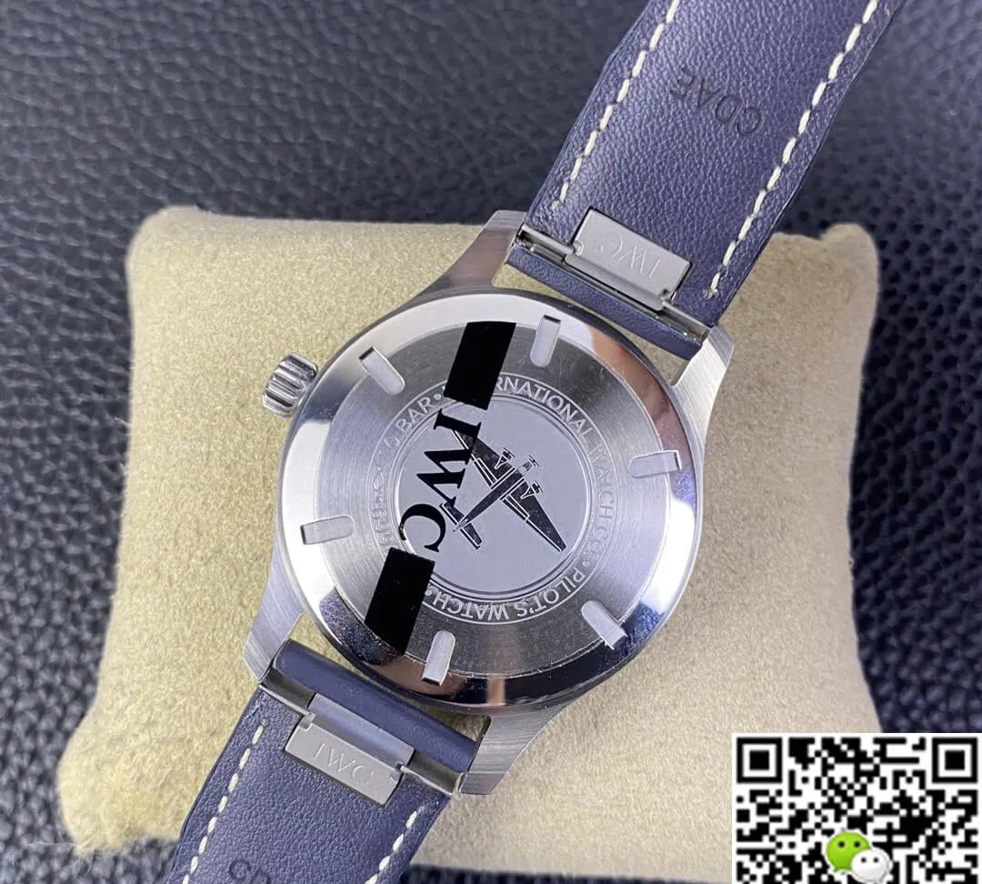 IWC Pilot IW328203 M+ Factory 1:1 Best Edition Replica Watch Blue Strap