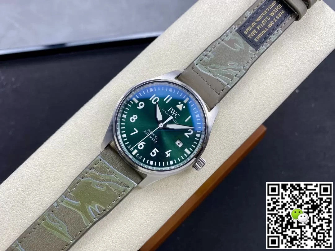 IWC Pilot IW328205 M+ Factory 1:1 Best Edition Replica Watch Stainless Steel Bezel