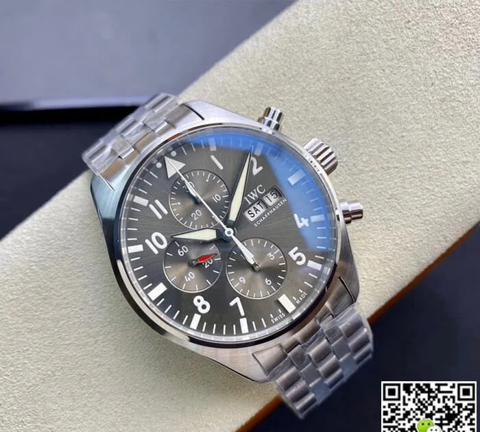 IWC Pilot IW377719 ZF Factory 1:1 Best Edition Replica Watch Silver Strap