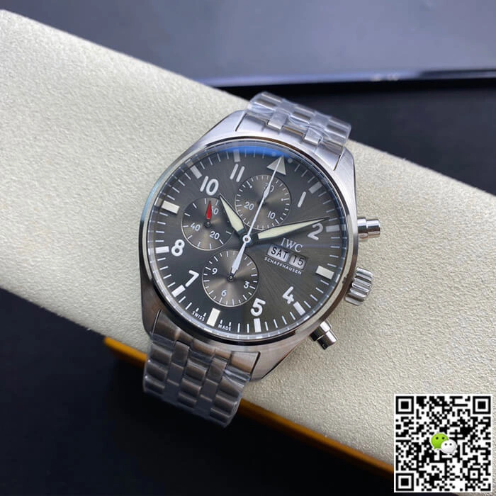 IWC Pilot IW377719 ZF Factory 1:1 Best Edition Replica Watch Silver Strap