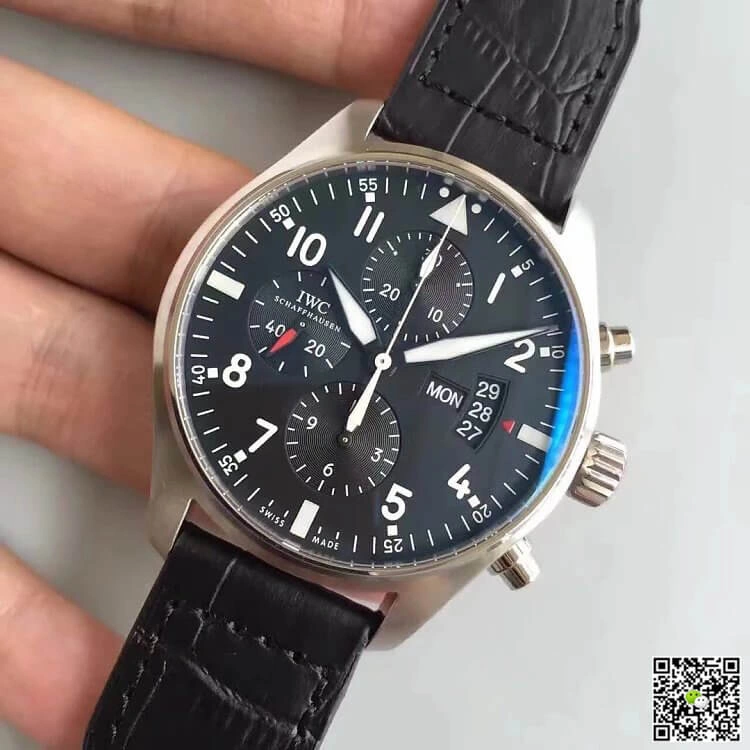 IWC Pilot IW37777 ZF Factory 1:1 Best Edition Replica Watch Leather Strap