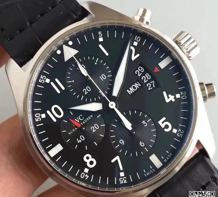 IWC Pilot IW37777 ZF Factory 1:1 Best Edition Replica Watch Leather Strap