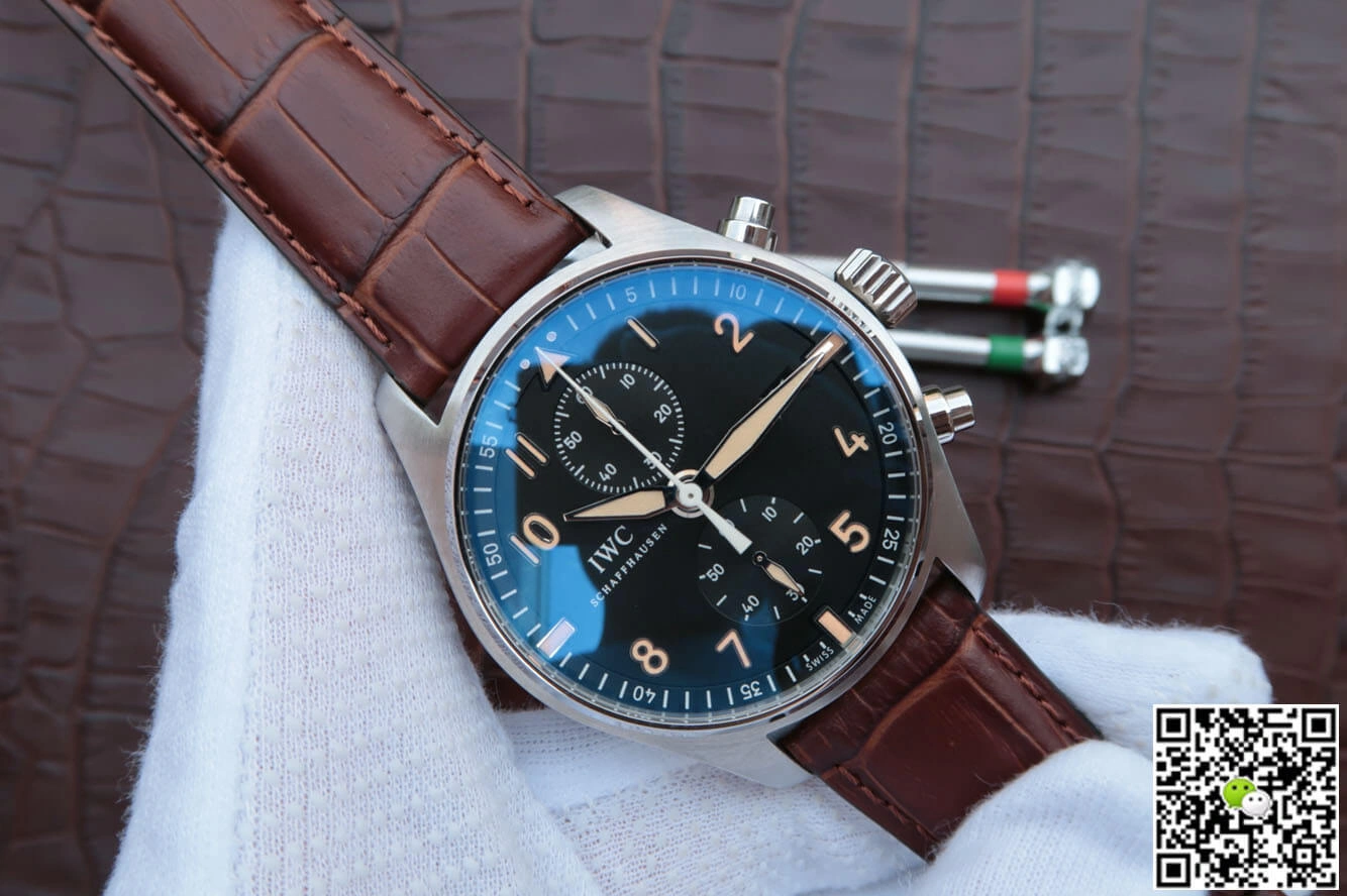 IWC Pilot IW387808 ZF Factory 1:1 Best Edition Replica Watch Brown Strap