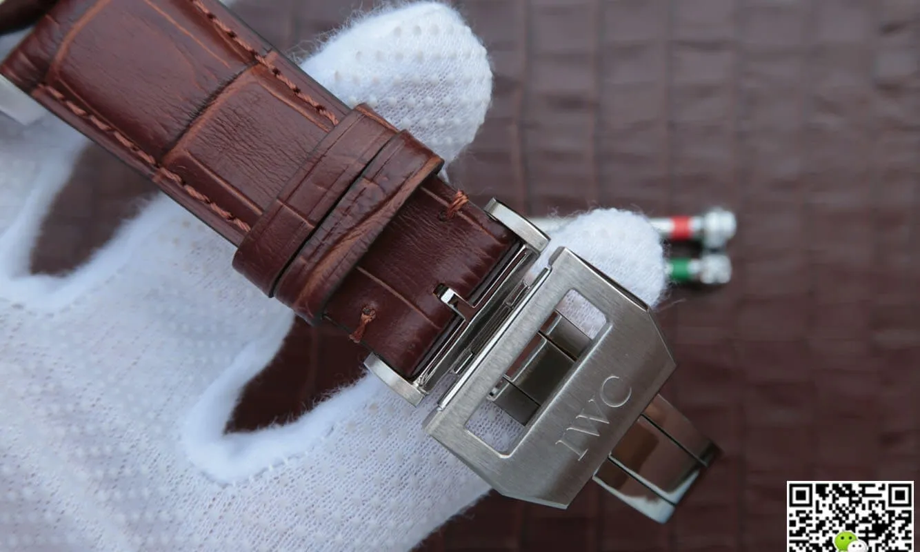 IWC Pilot IW387808 ZF Factory 1:1 Best Edition Replica Watch Brown Strap