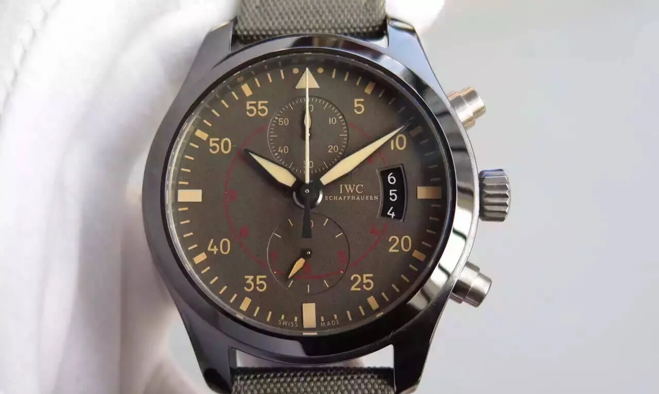 IWC Pilot IW388002 V6 Factory 1:1 Best Edition Replica Watch Gray Dial