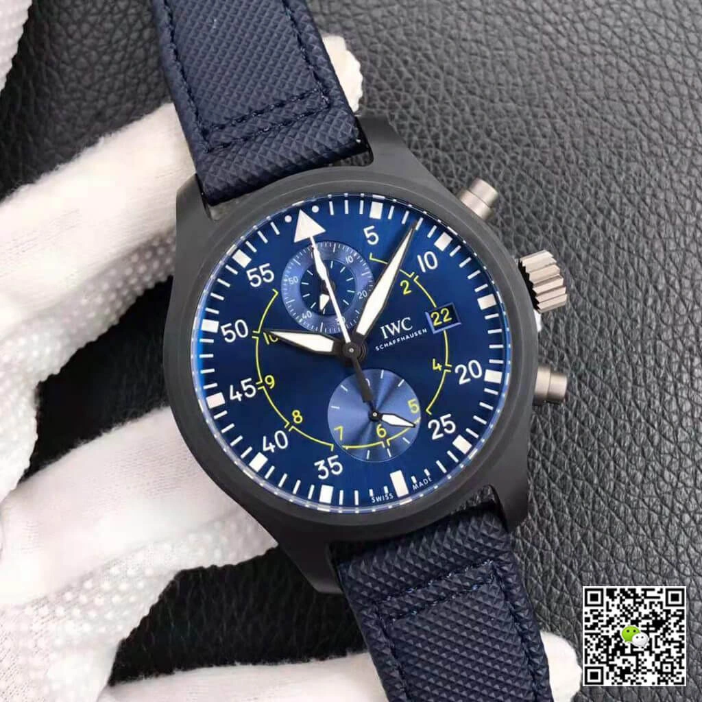 IWC Pilot IW389008 ZF Factory 1:1 Best Edition Replica Watch Blue Strap