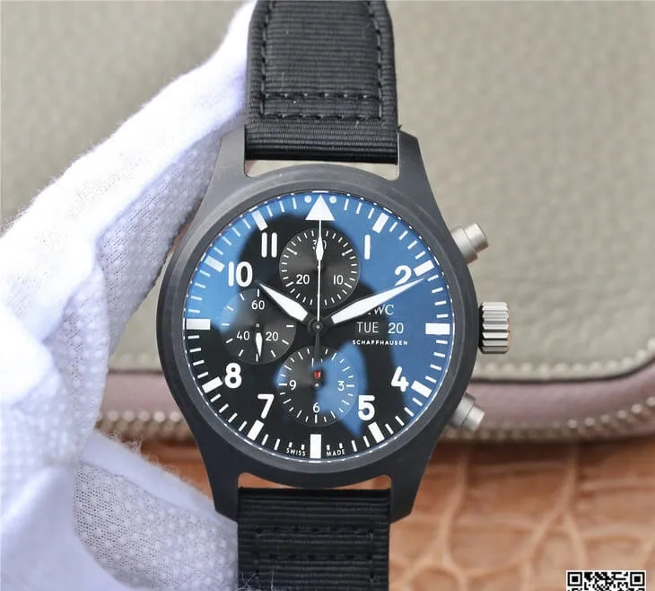 IWC Pilot IW389101 ZF Factory 1:1 Best Edition Replica Watch Ceramic Bezel