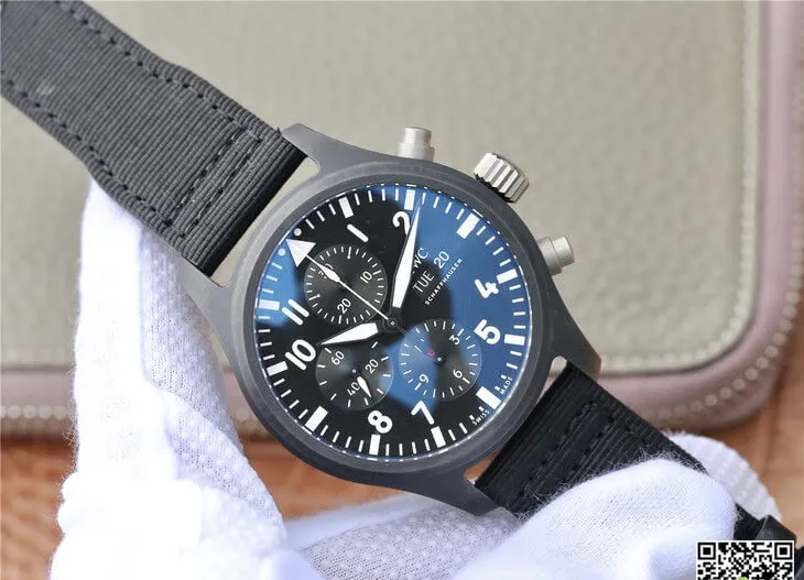 IWC Pilot IW389101 ZF Factory 1:1 Best Edition Replica Watch Ceramic Bezel