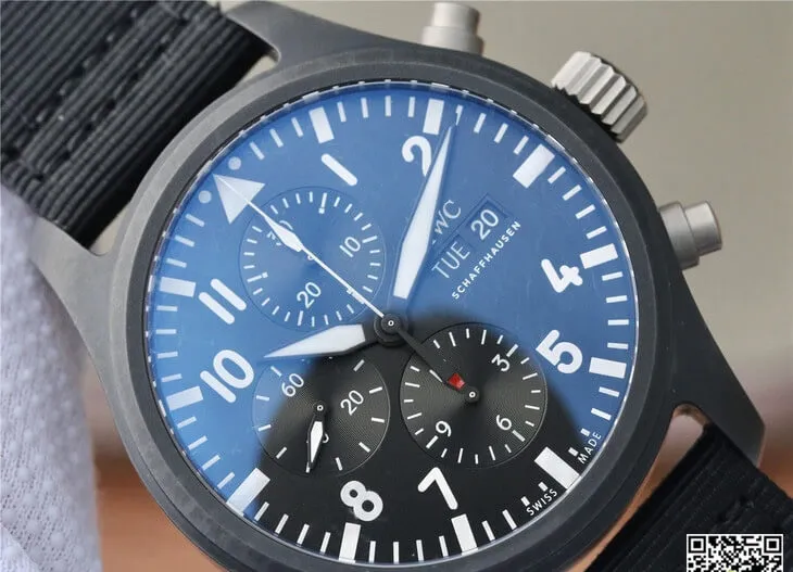 IWC Pilot IW389101 ZF Factory 1:1 Best Edition Replica Watch Ceramic Bezel