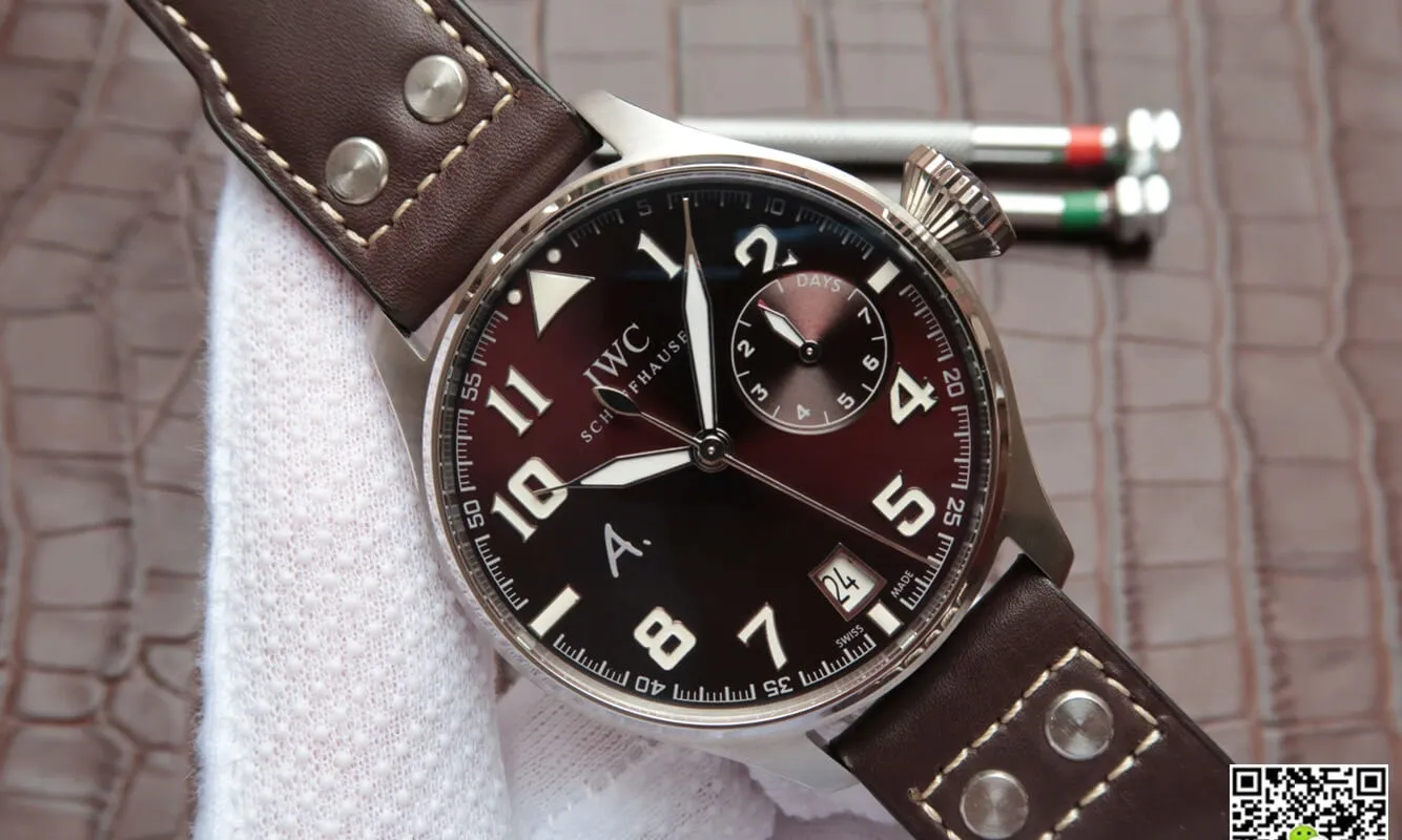 IWC Pilot IW500422 ZF Factory 1:1 Best Edition Replica Watch Brown Dial
