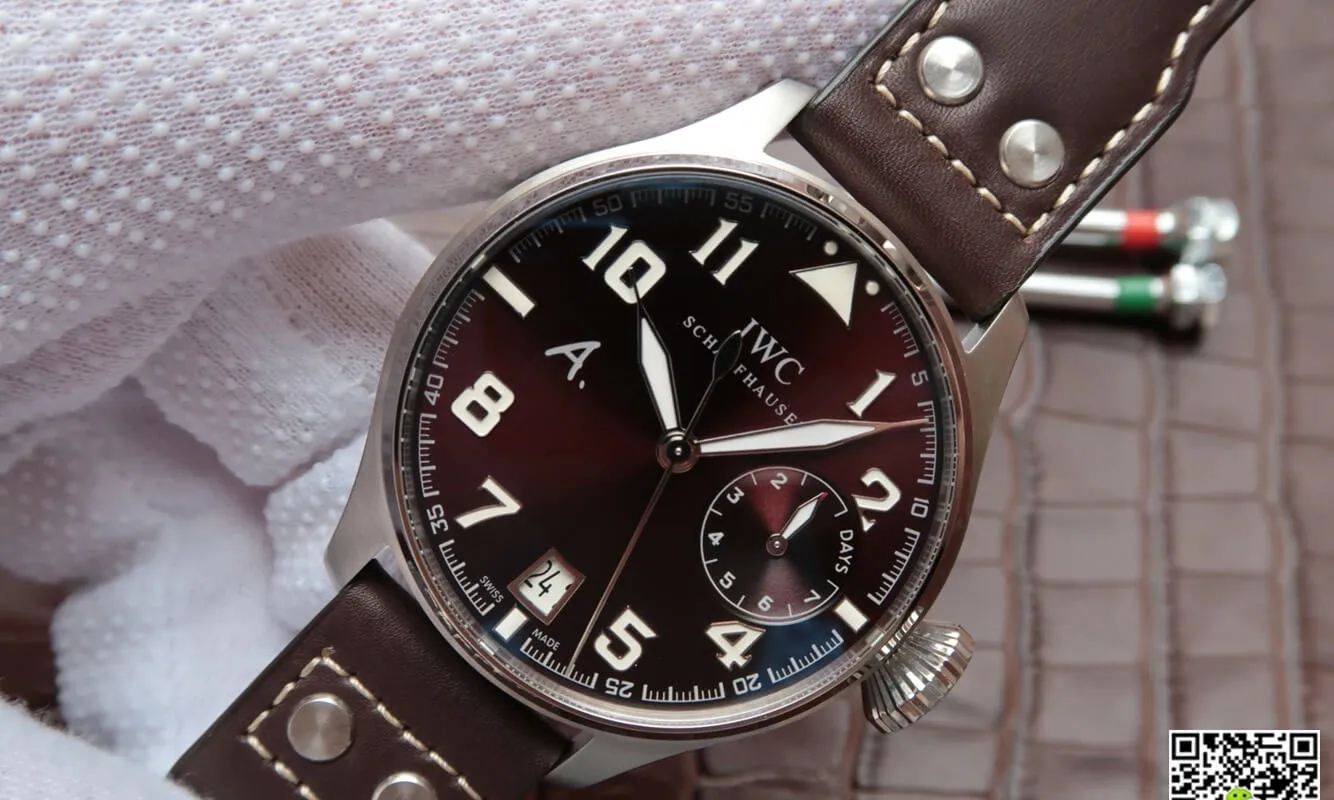 IWC Pilot IW500422 ZF Factory 1:1 Best Edition Replica Watch Brown Dial