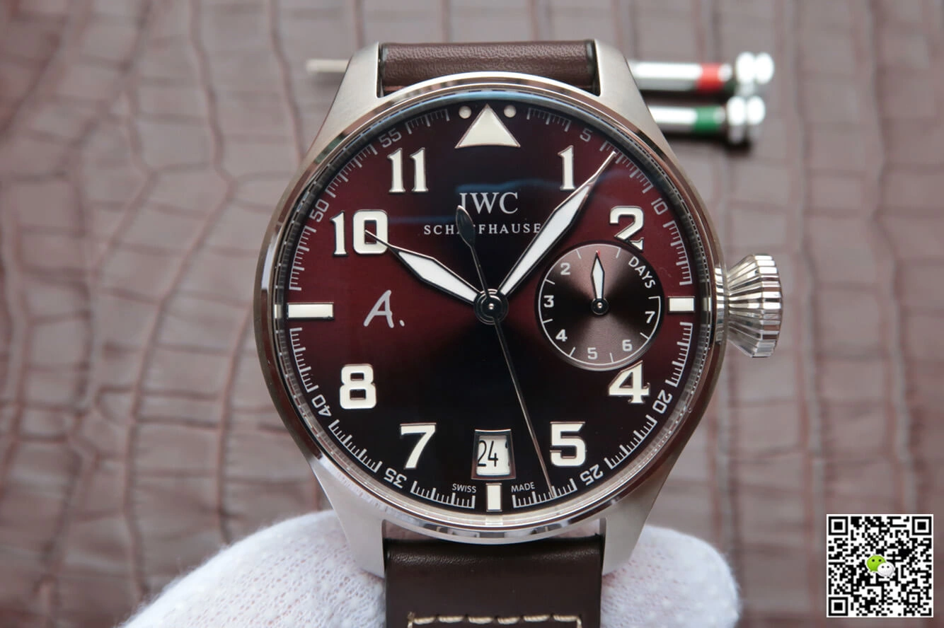 IWC Pilot IW500422 ZF Factory 1:1 Best Edition Replica Watch Brown Dial