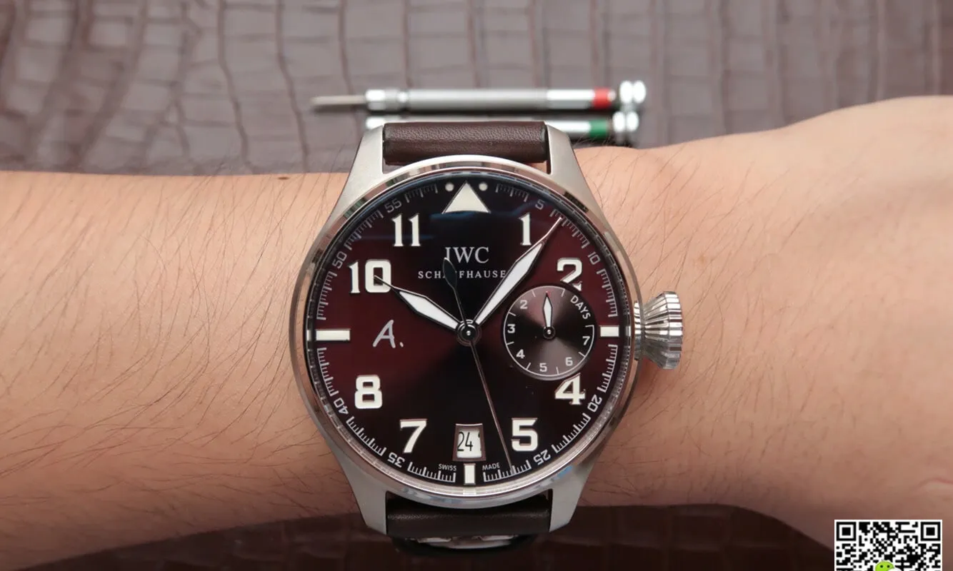 IWC Pilot IW500422 ZF Factory 1:1 Best Edition Replica Watch Brown Dial