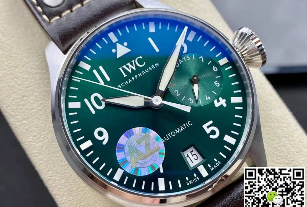 IWC Pilot IW501015 AZ Factory 1:1 Best Edition Replica Watch Leather Strap