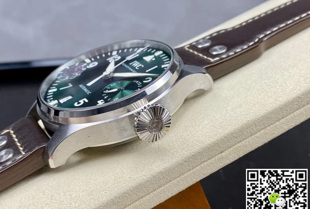 IWC Pilot IW501015 AZ Factory 1:1 Best Edition Replica Watch Leather Strap