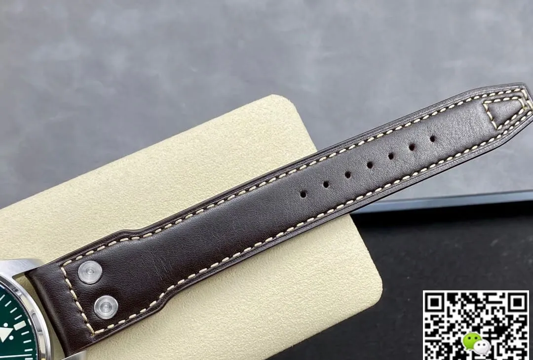 IWC Pilot IW501015 AZ Factory 1:1 Best Edition Replica Watch Leather Strap