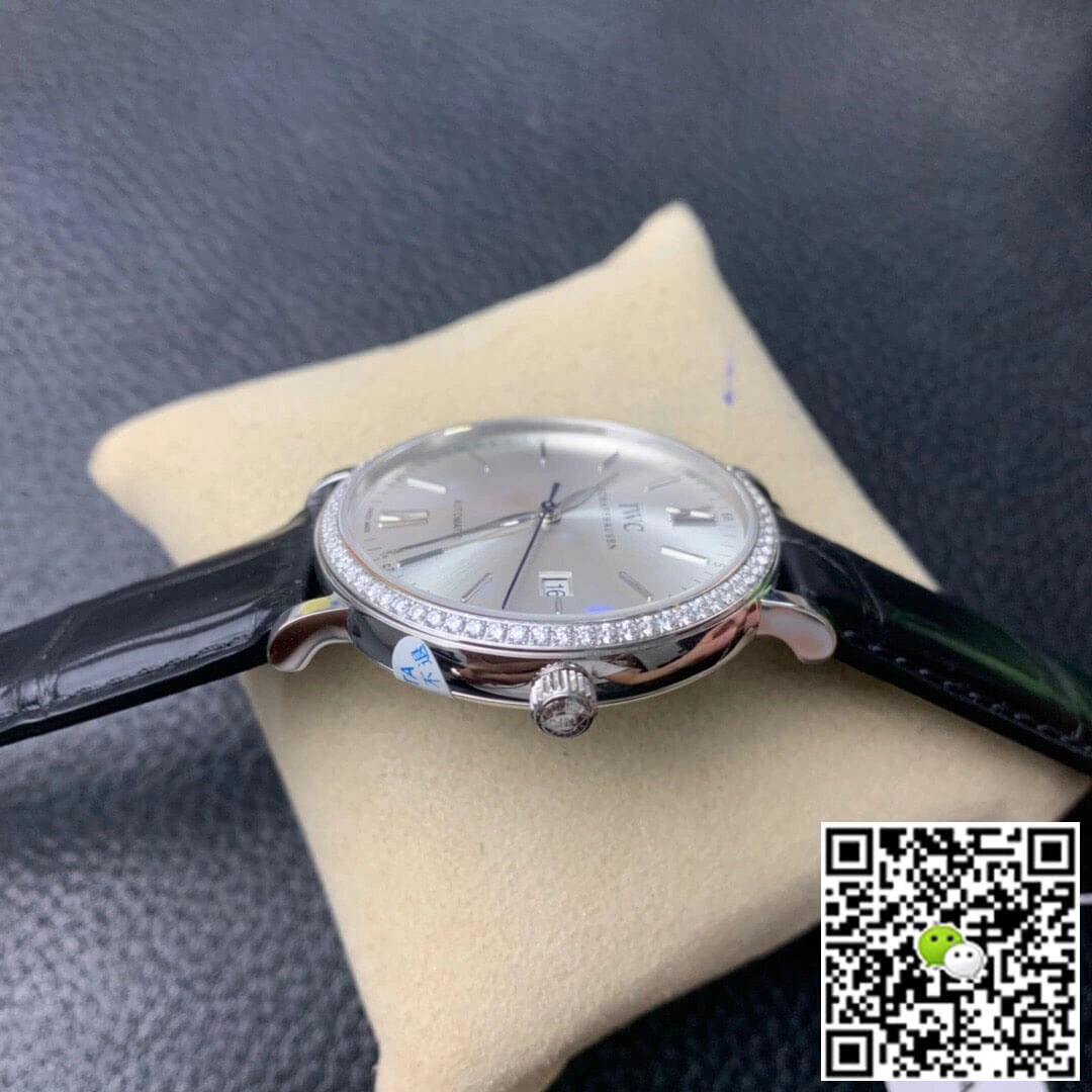 IWC Portofino IW356514 V7 Factory 1:1 Best Edition Replica Watch Leather Strap