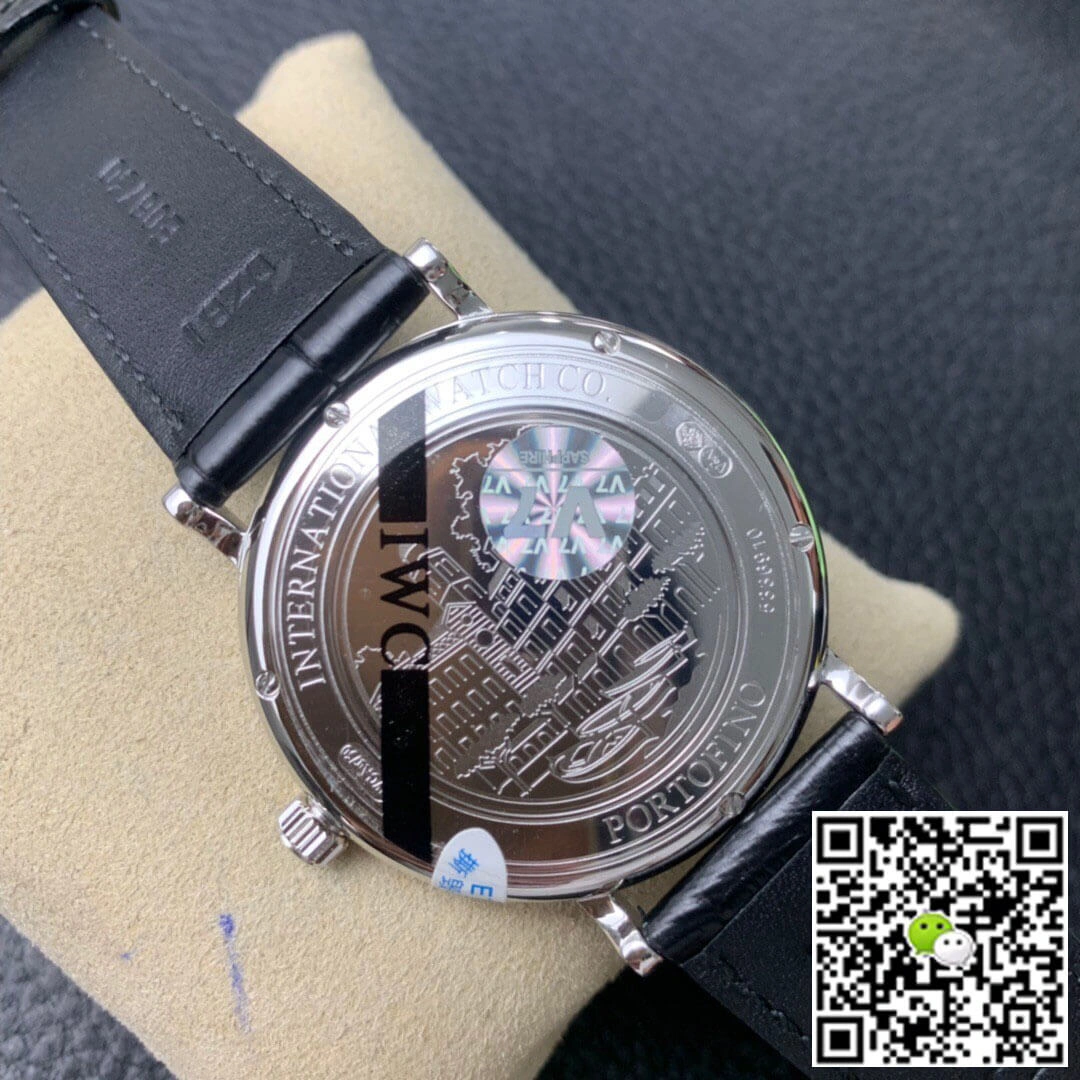 IWC Portofino IW356514 V7 Factory 1:1 Best Edition Replica Watch Leather Strap
