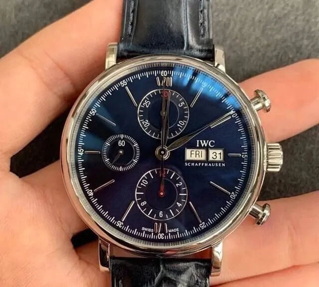 IWC Portofino IW391019 ZF Factory 1:1 Best Edition Replica Watch Leather Strap