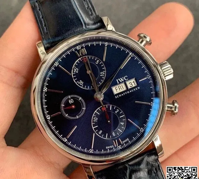 IWC Portofino IW391019 ZF Factory 1:1 Best Edition Replica Watch Leather Strap