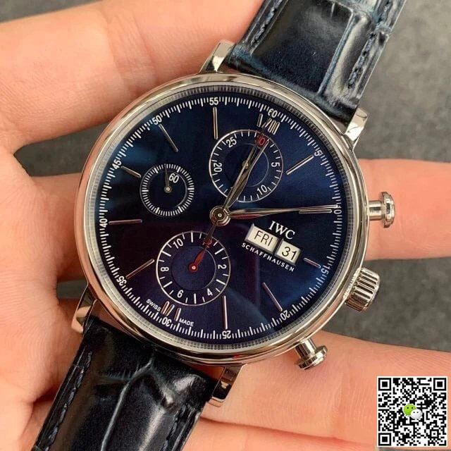 IWC Portofino IW391019 ZF Factory 1:1 Best Edition Replica Watch Leather Strap