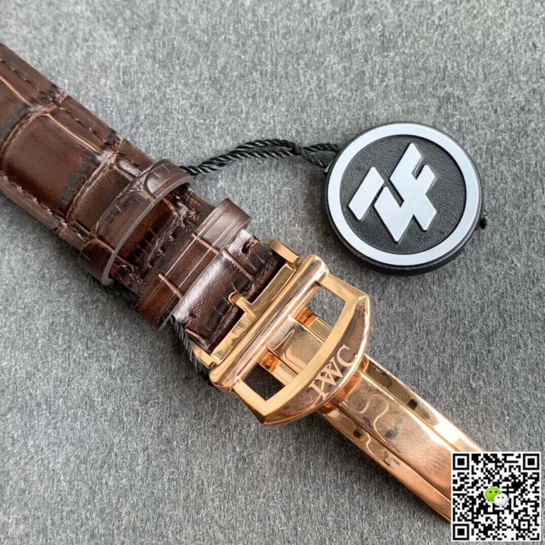 IWC Portofino IW391020 ZF Factory 1:1 Best Edition Replica Watch Brown Strap