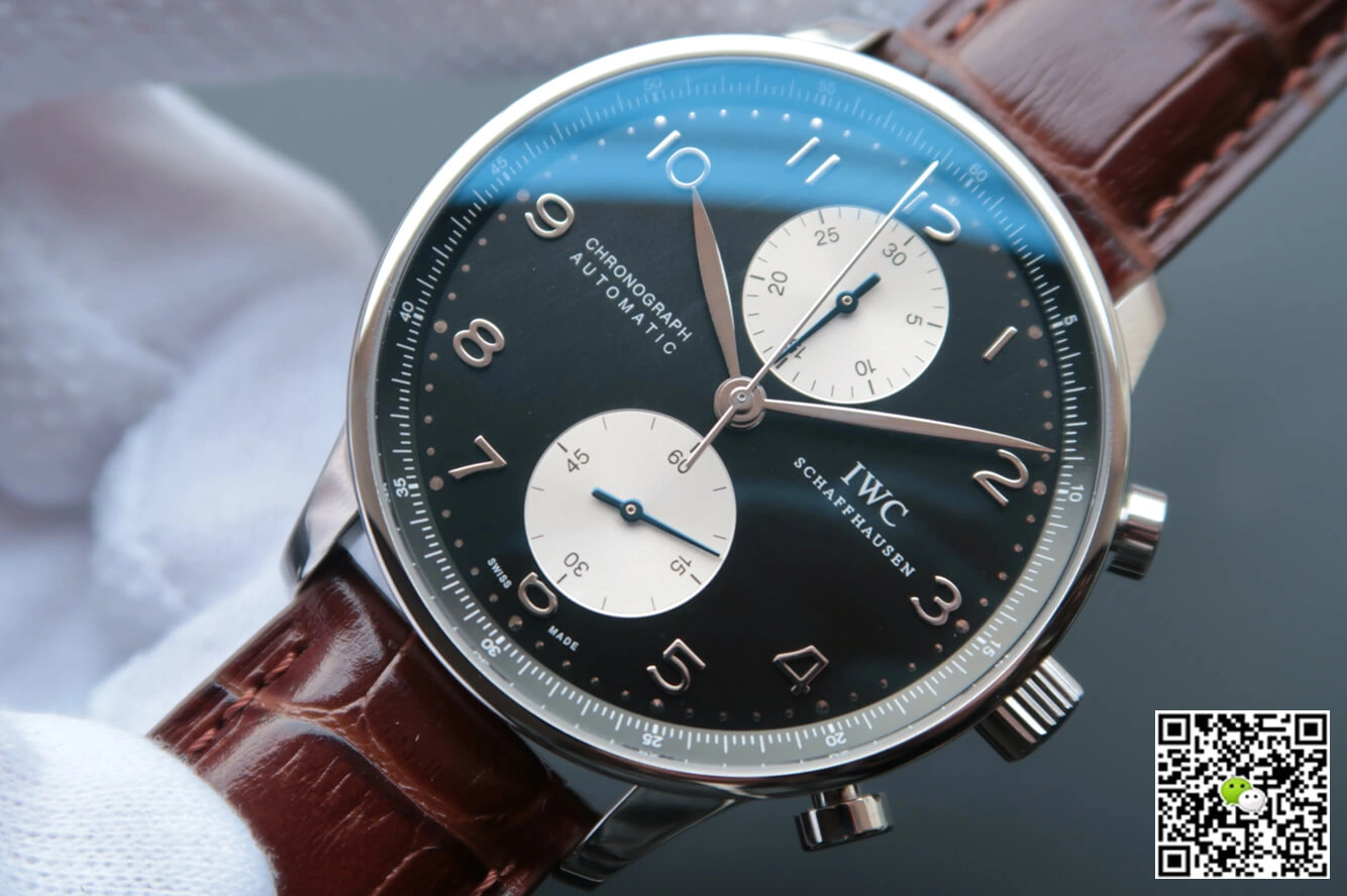IWC Portugieser IW371404 ZF Factory 1:1 Best Edition Replica Watch V7 Brown Strap