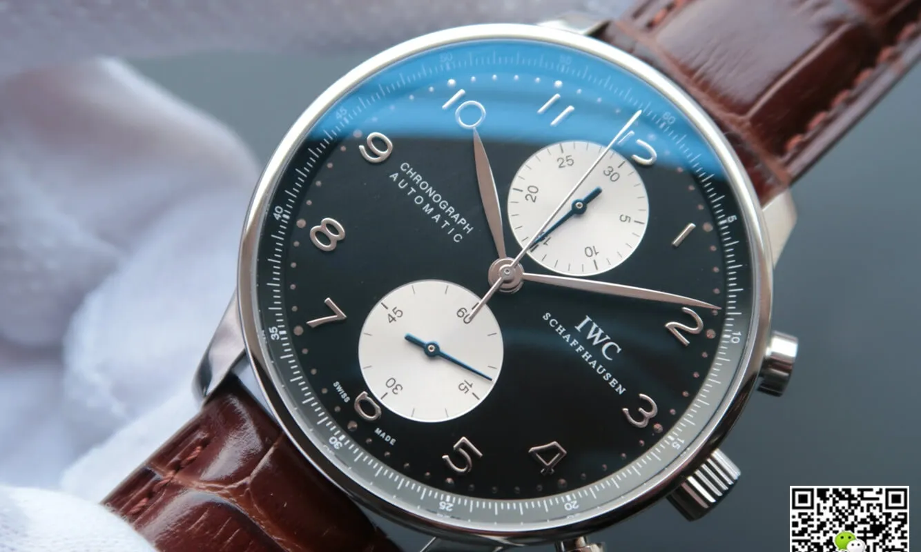 IWC Portugieser IW371404 ZF Factory 1:1 Best Edition Replica Watch V7 Brown Strap